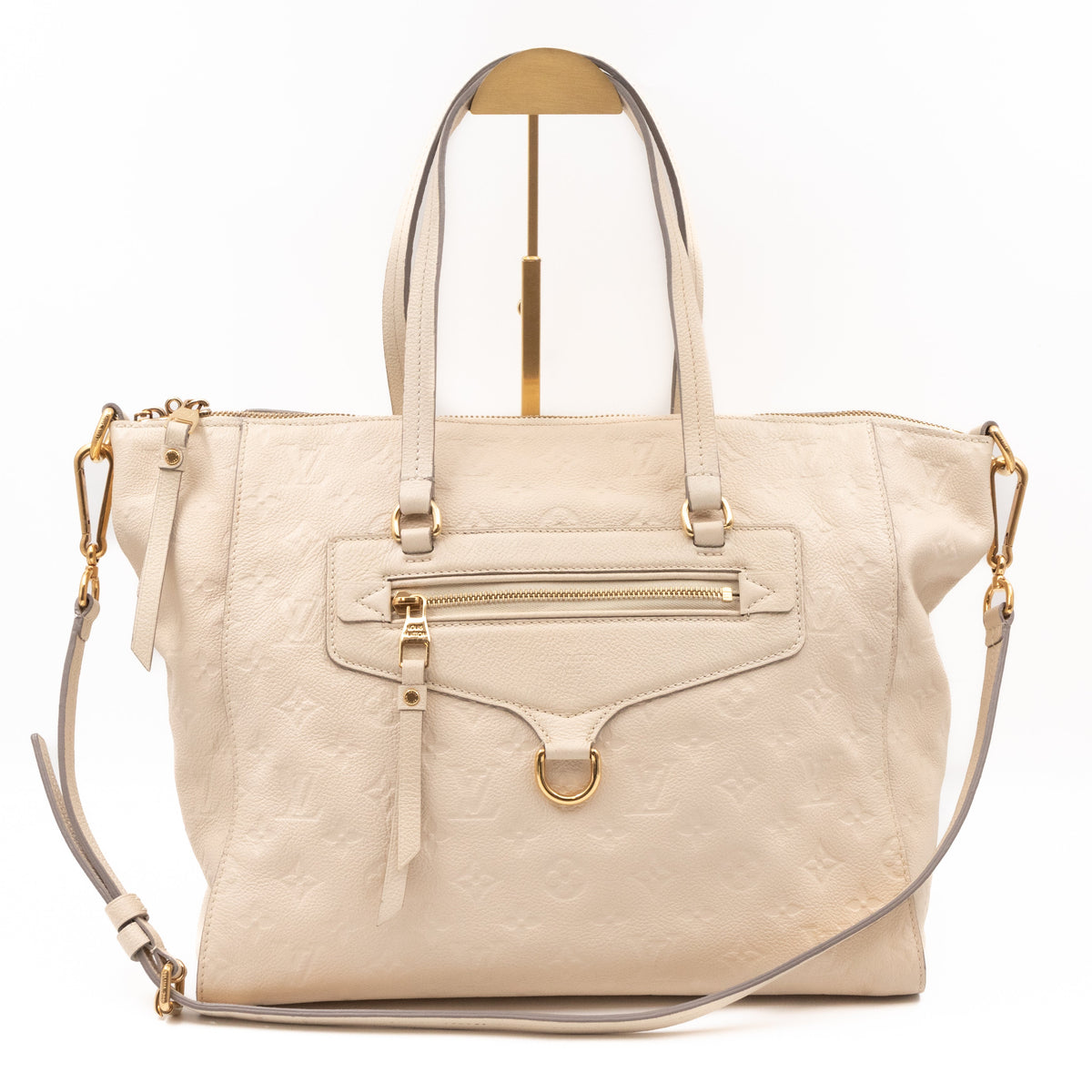 Lumineuse PM Monogram Empreinte White