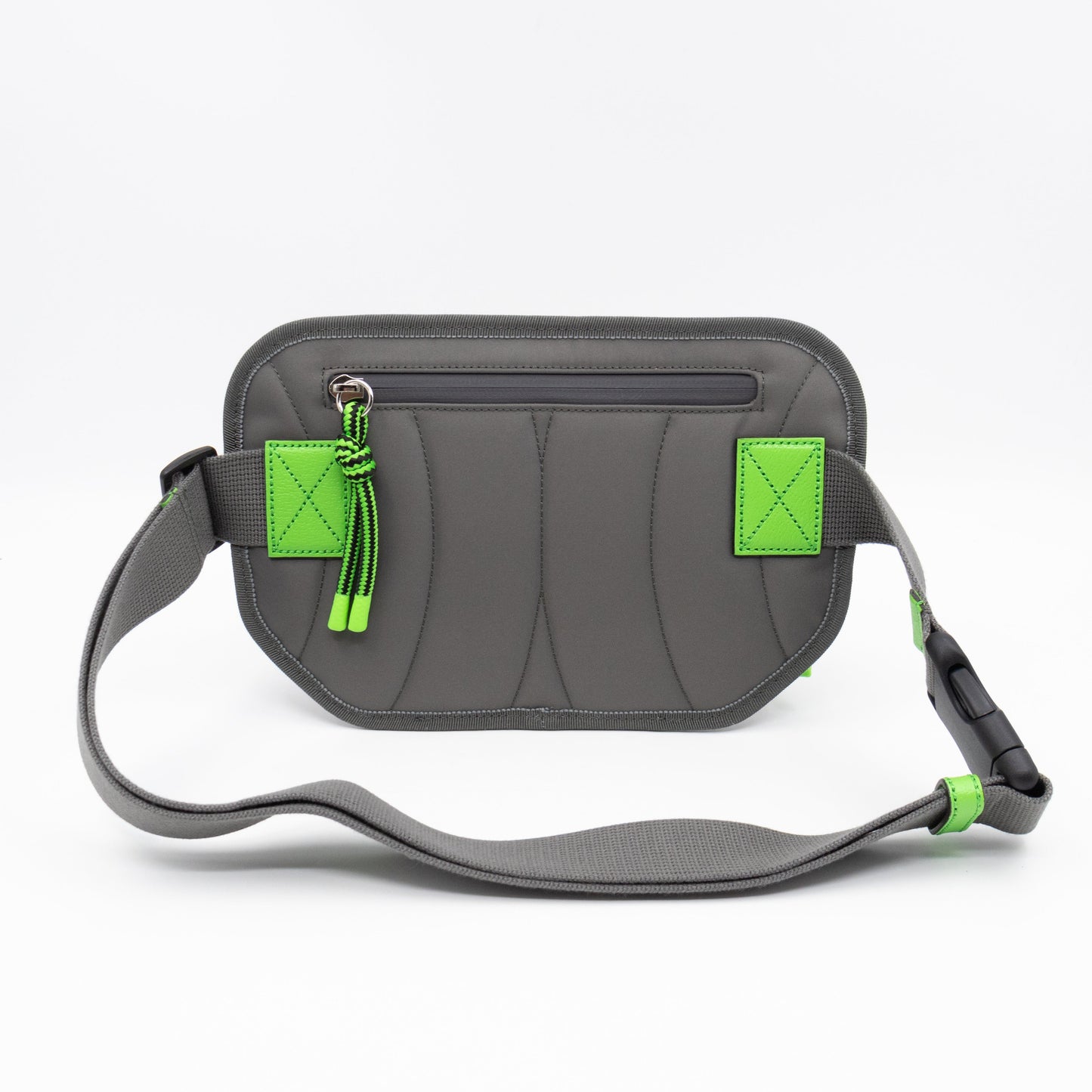 Gucci Sling Belt Bag Jersey GG Alloy Grey