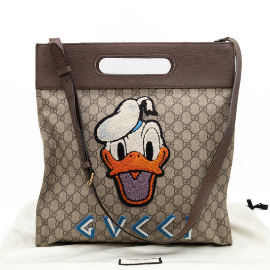 Gucci x Disney Neo Vintage Donald Duck Tote GG Supreme