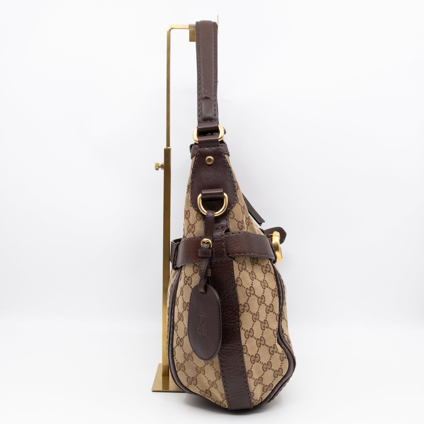 Gucci GG Running Hobo Bag Brown