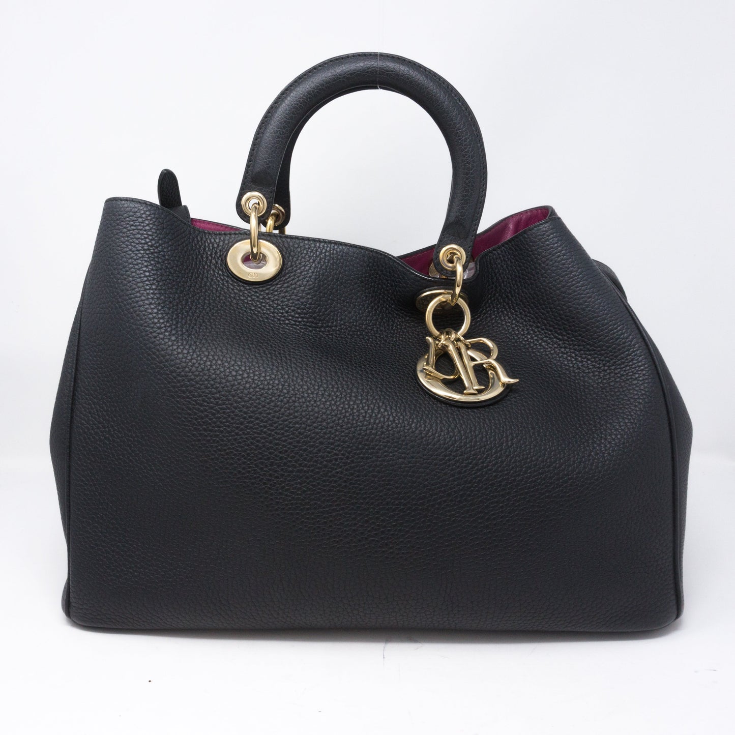 Diorissimo Black Fuchsia Leather