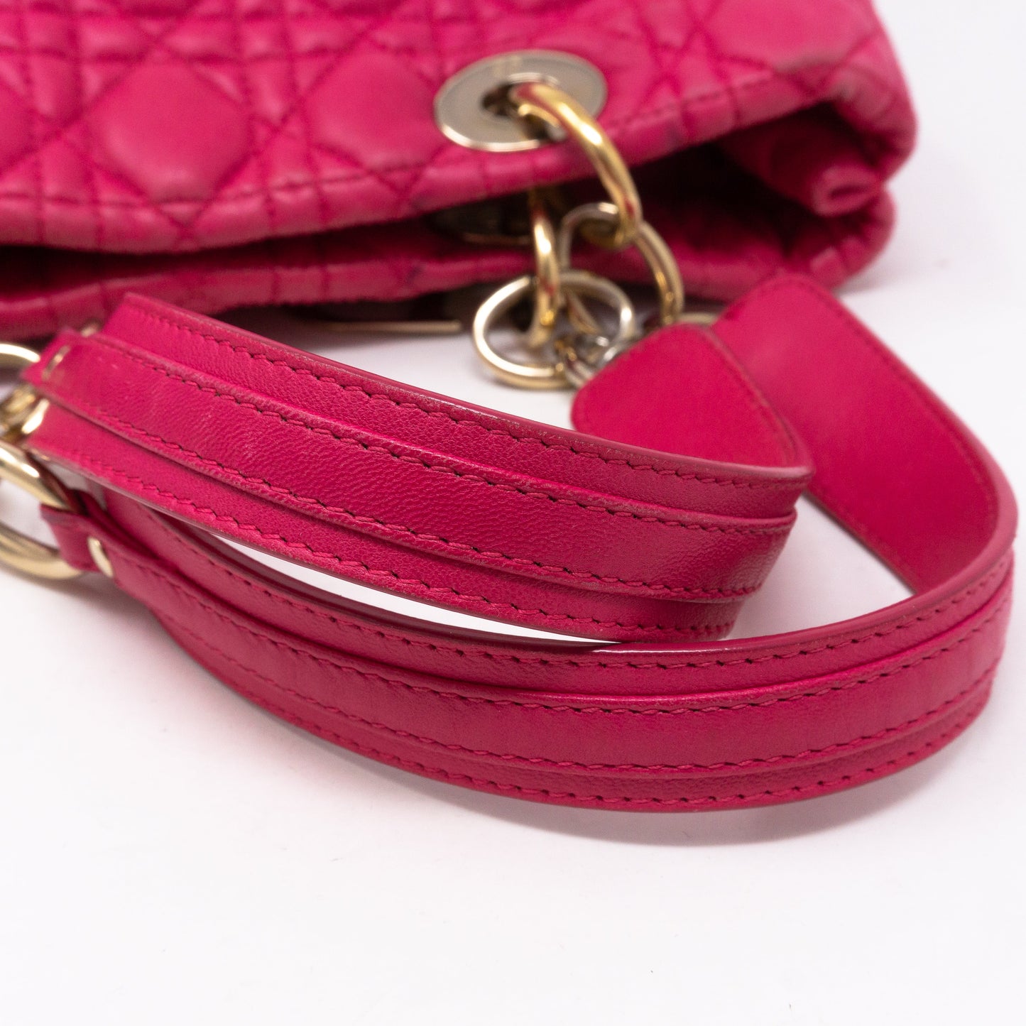 Small Soft Shopping Tote Pink