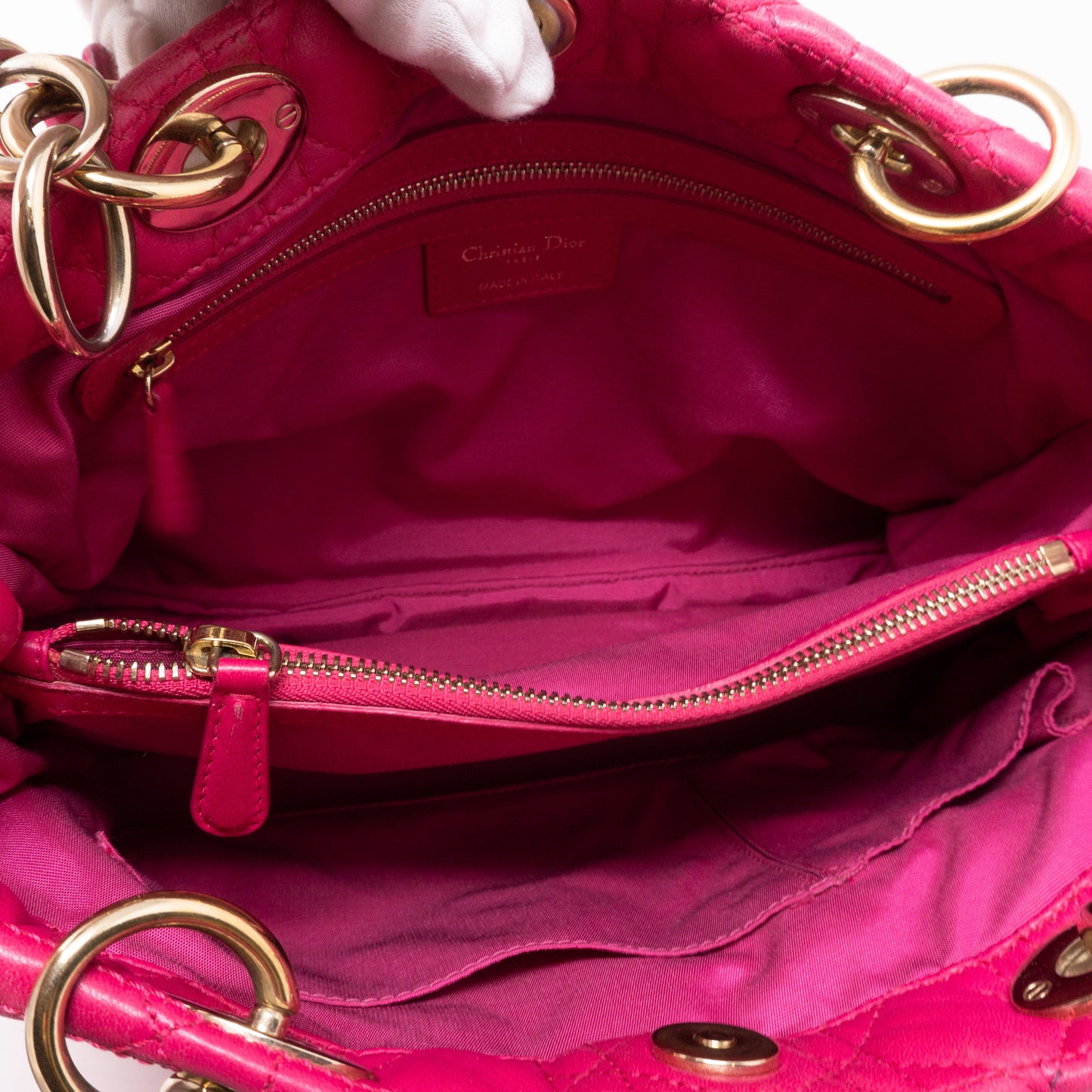 Small Soft Shopping Tote Pink