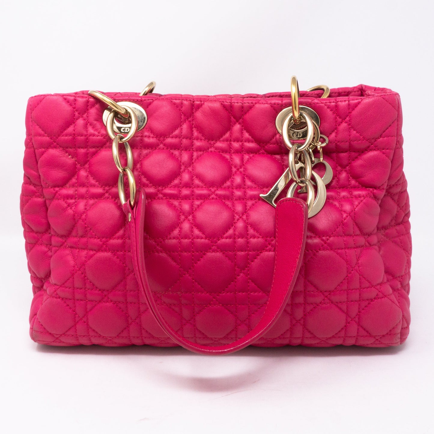 Small Soft Shopping Tote Pink