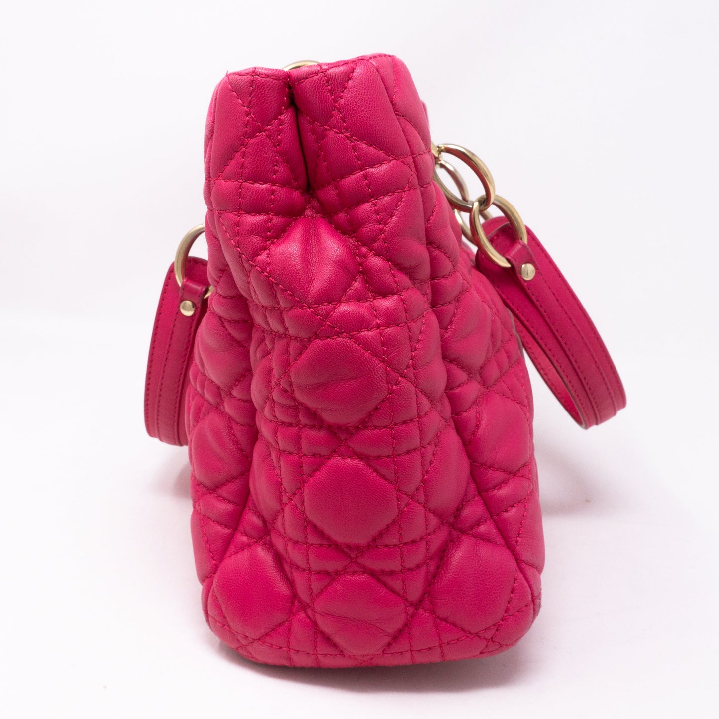 Small Soft Shopping Tote Pink