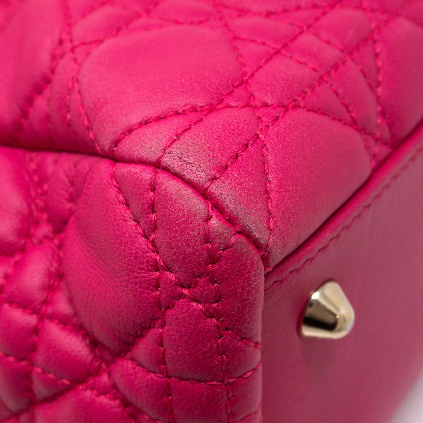 Small Soft Shopping Tote Pink