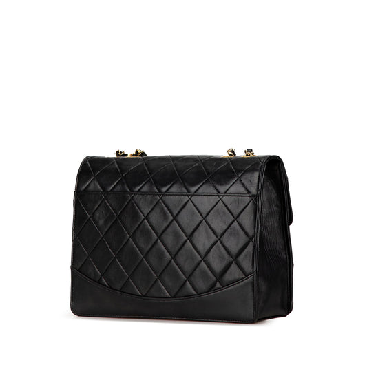 Black Chanel Medium Reissue 2.55 Quilted Lambskin Single Flap Shoulder Bag