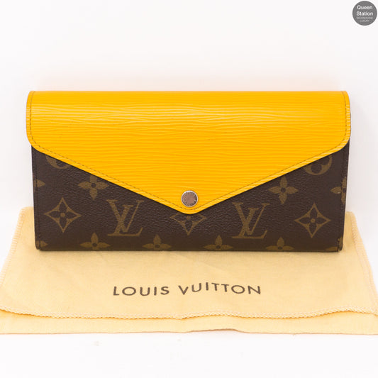 Long Marie-Lou Wallet Yellow Epi Leather