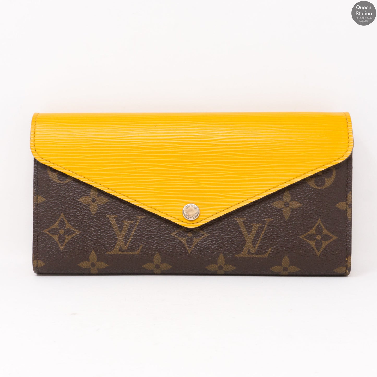 Long Marie-Lou Wallet Yellow Epi Leather