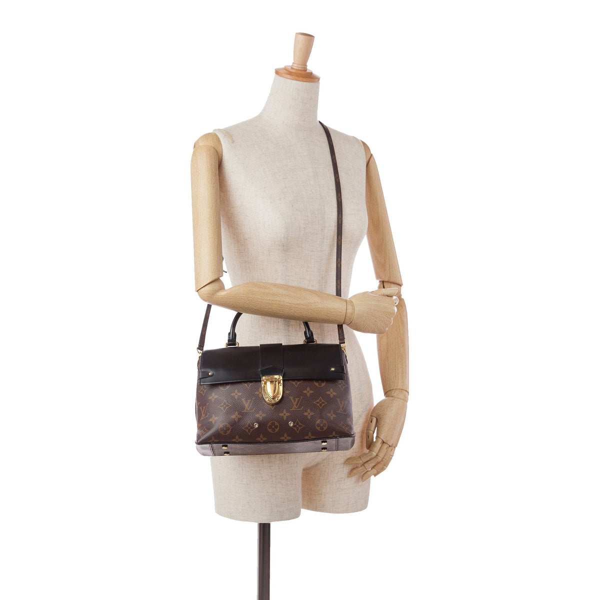 Louis Vuitton One Handle Flap Bag Monogram Canvas