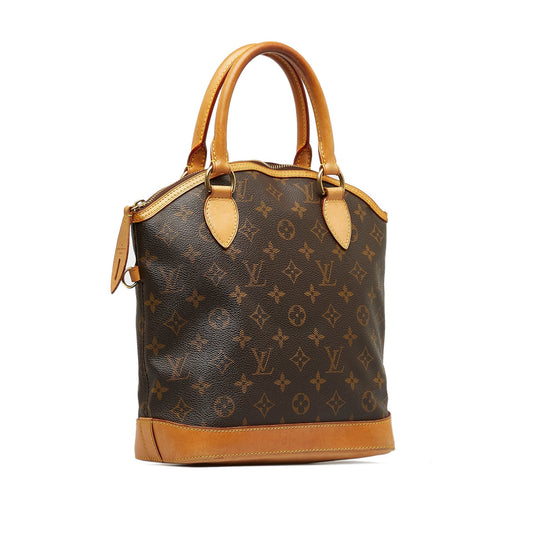 LOUIS VUITTON Monogram Lockit PM Handbag