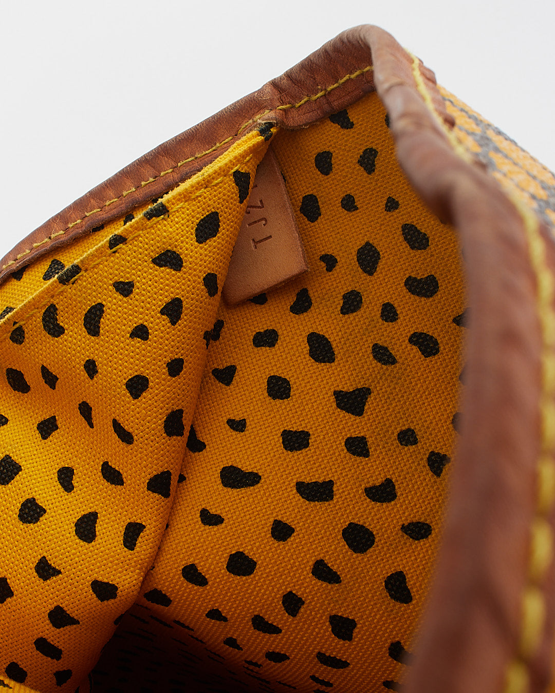 Louis Vuitton x Yayoi Kusama Yellow Monogram Waves Neverfull MM Tote