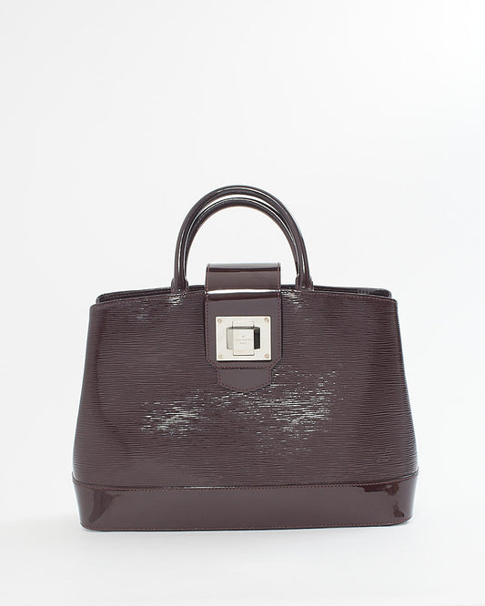 Louis Vuitton Amarante Electric Epi Leather Mirabeau GM Bag