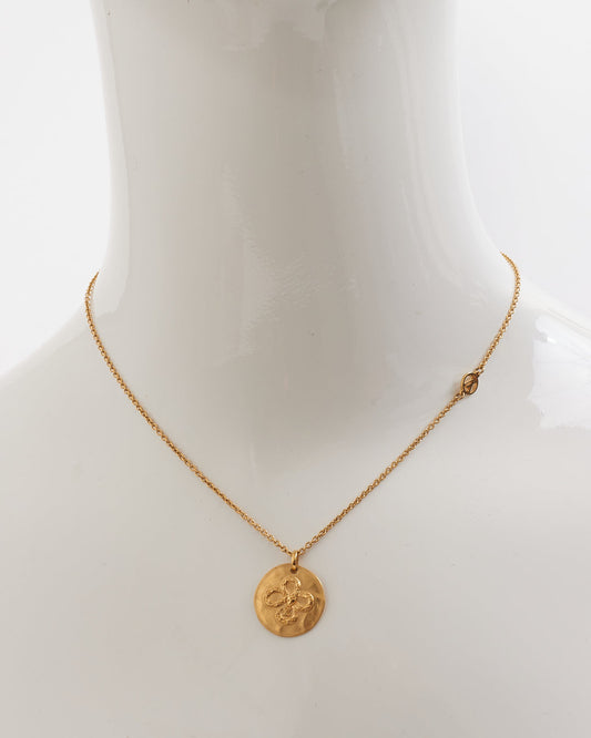 Louis Vuitton Gold Sky Zodiac Necklace