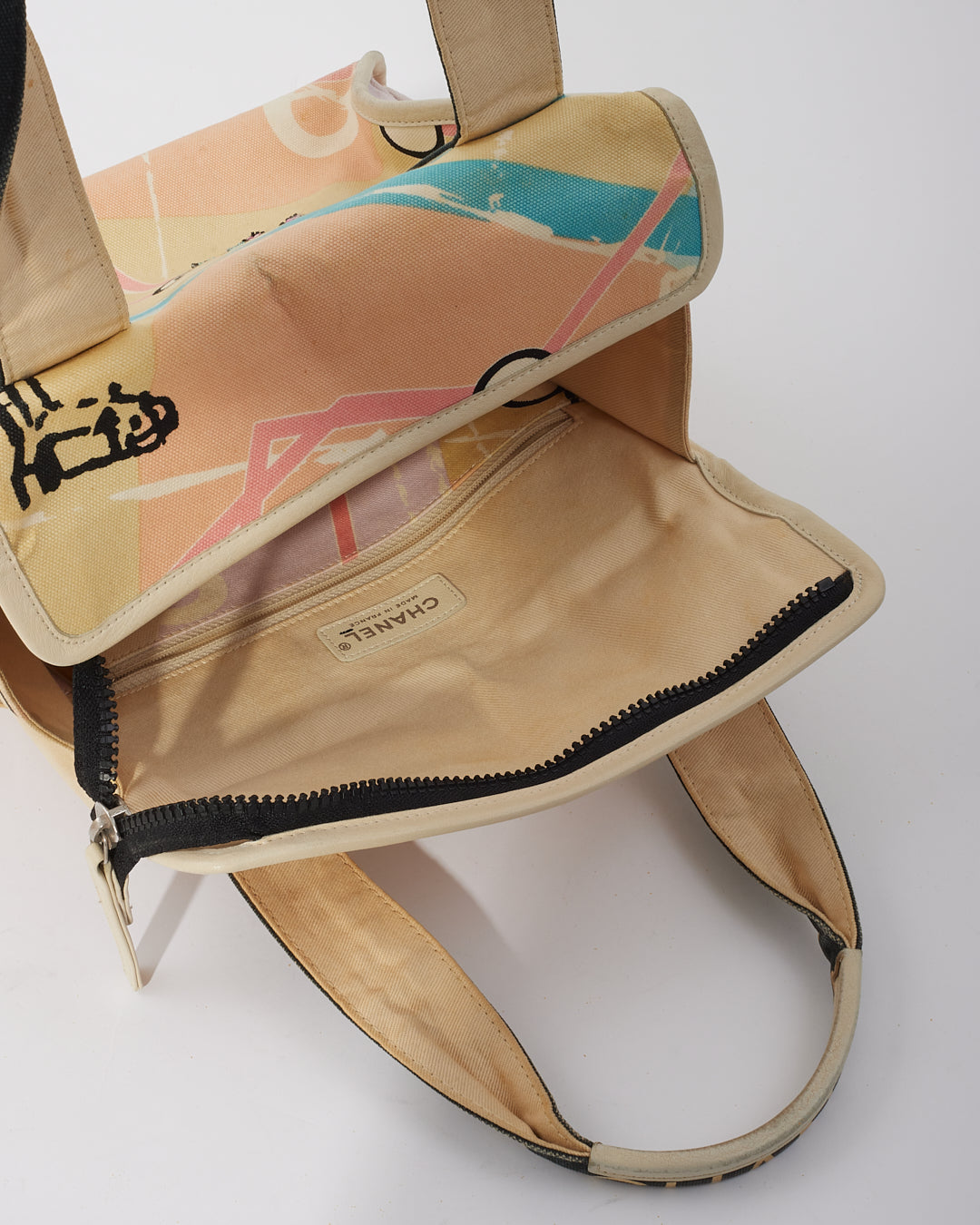 Chanel MuIti Colour Fabric Tote