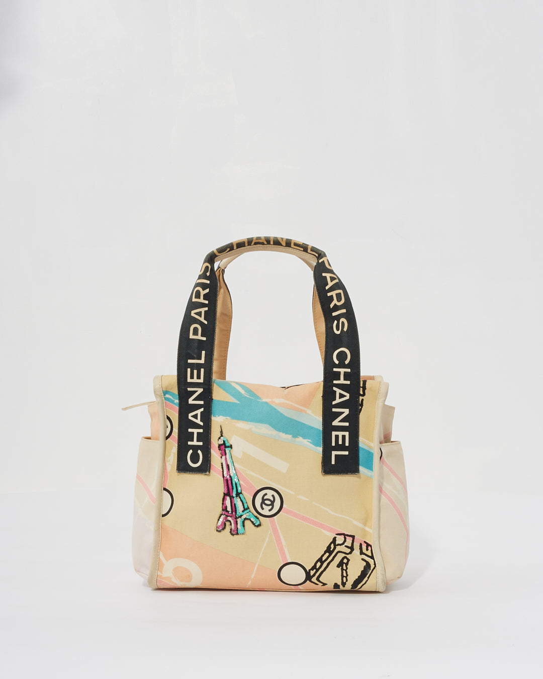 Chanel MuIti Colour Fabric Tote