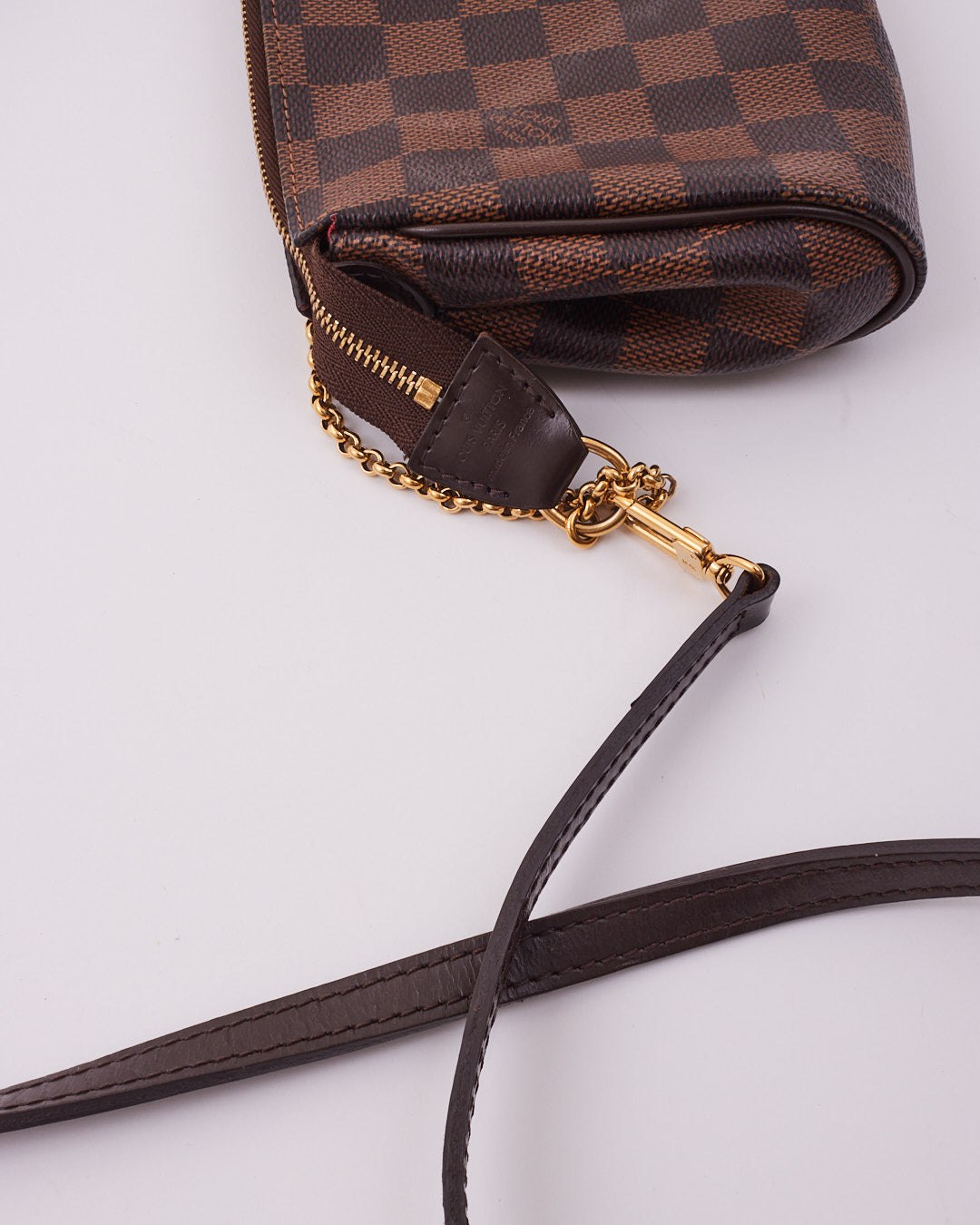 Louis Vutton Damier Ebene Eva Crossbody Bag
