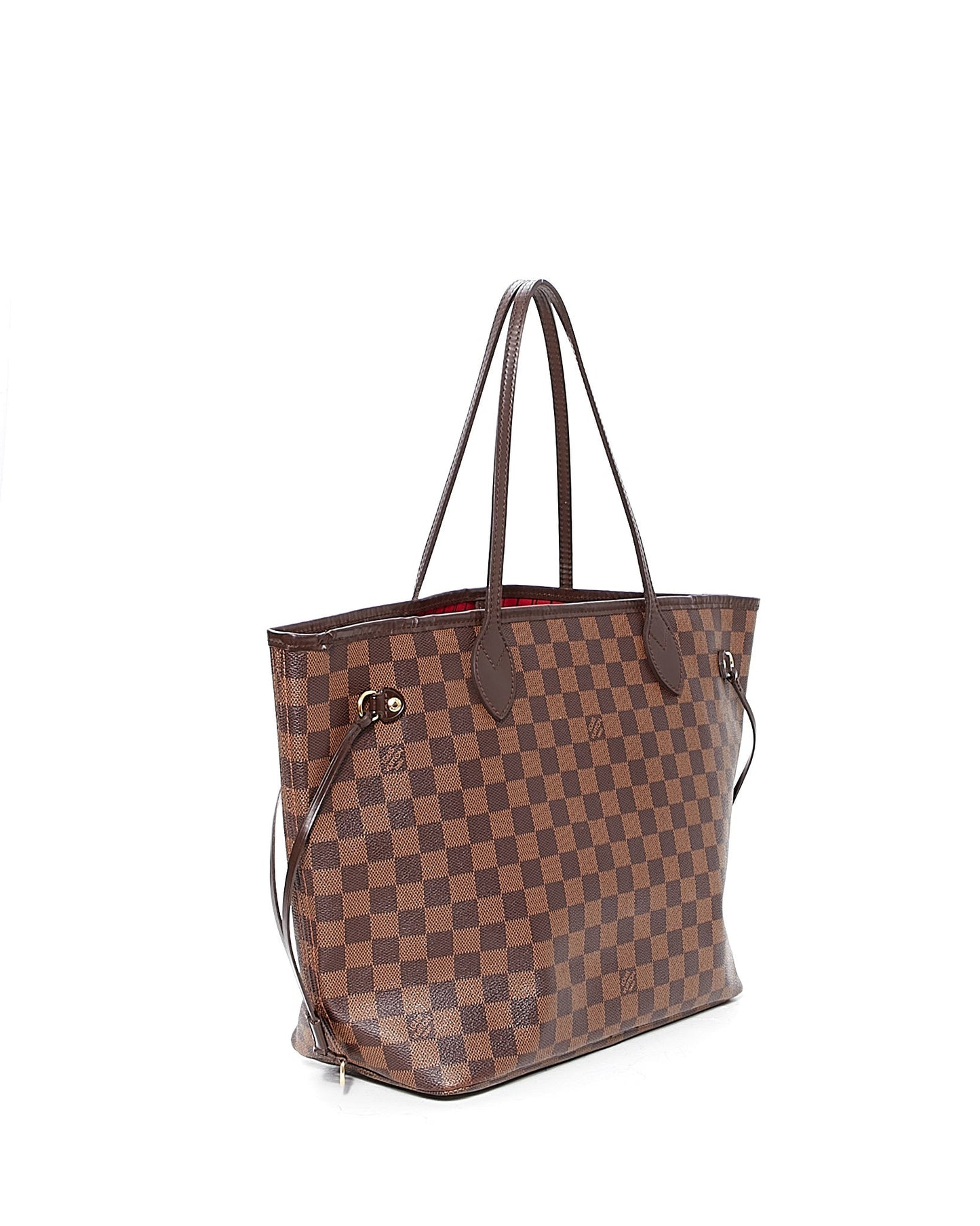 Louis Vuitton Damier Ebene Canvas Neverful MM Tote Bag