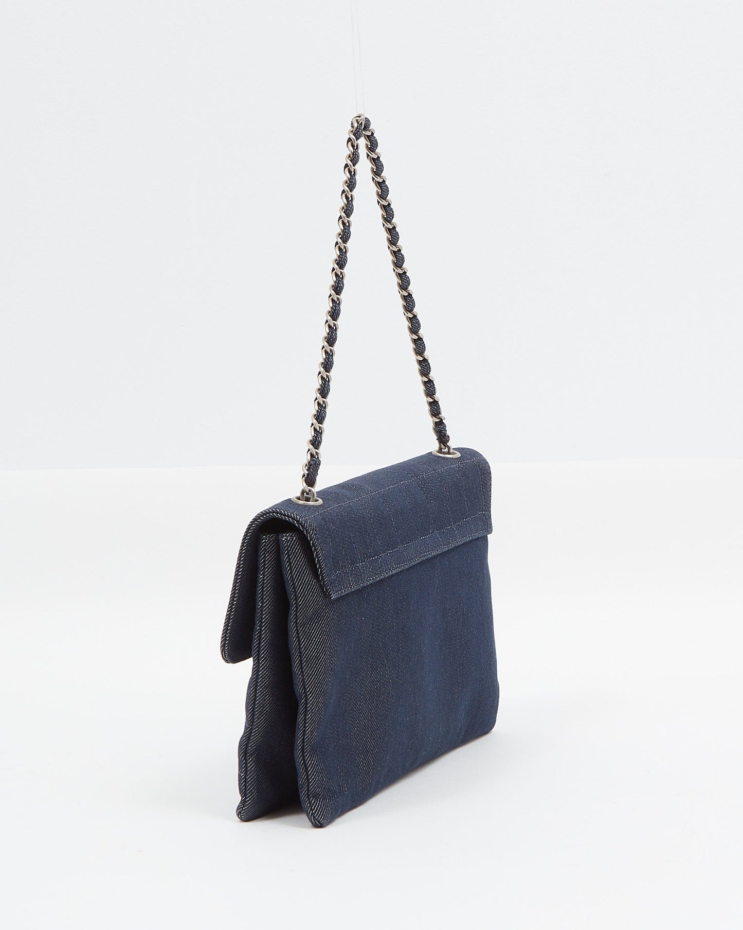 Chanel Denim Choco Bar Reissue Shoulder Bag
