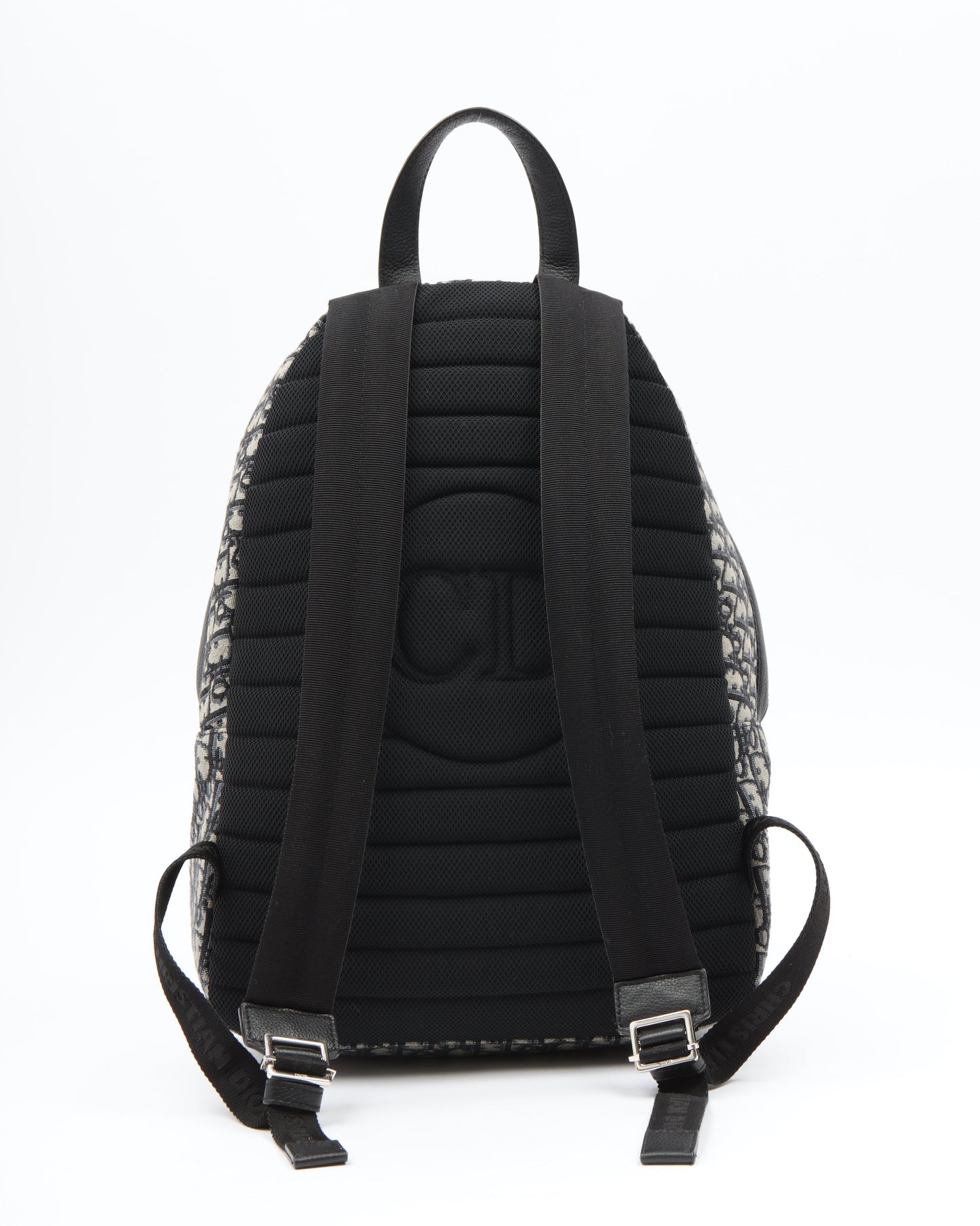 Dior Navy Oblique Canvas Rider Backpack