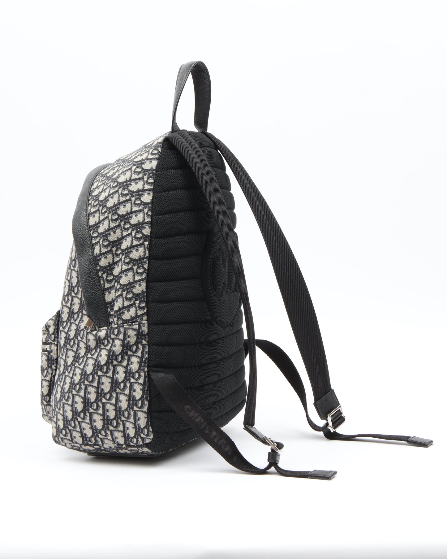 Dior Navy Oblique Canvas Rider Backpack