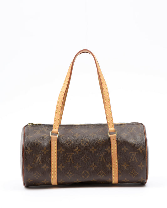 Louis Vuitton Monogram Canvas Papillon 30 Shoulder Bag