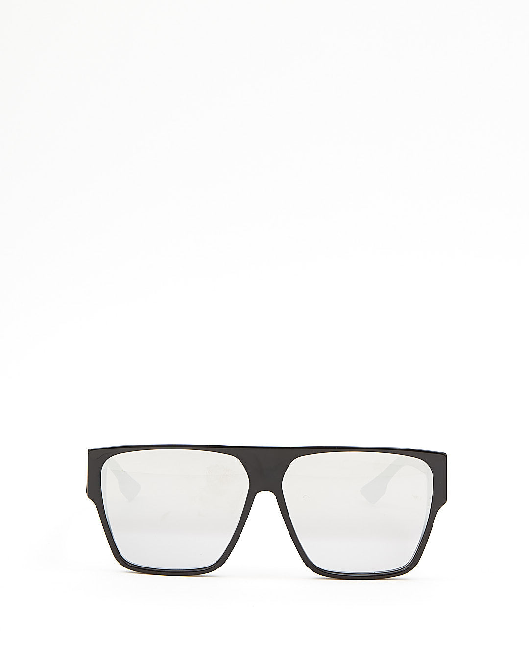 Dior Black & Silver Gradient/Reflective Lense Sunglasses