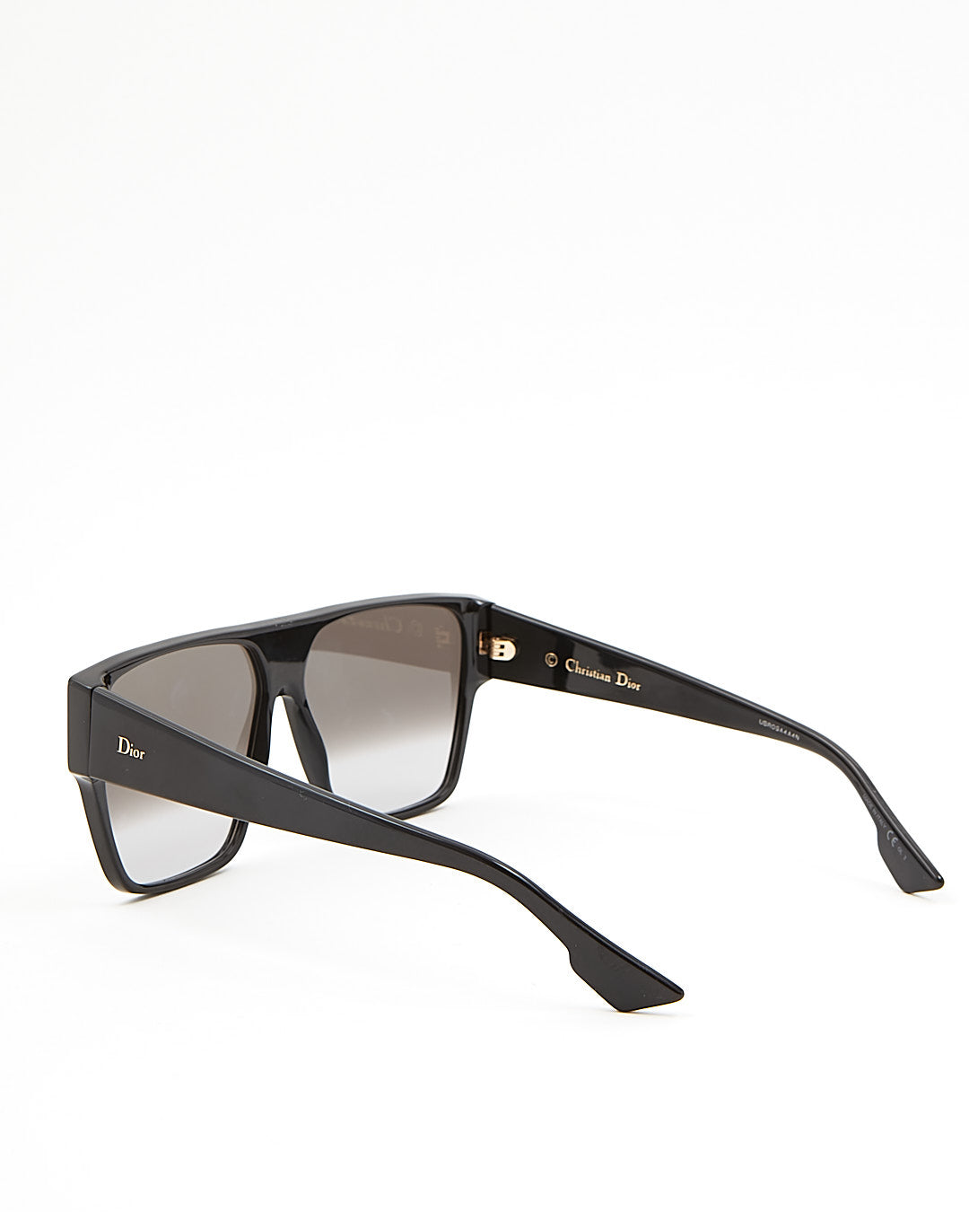 Dior Black & Silver Gradient/Reflective Lense Sunglasses