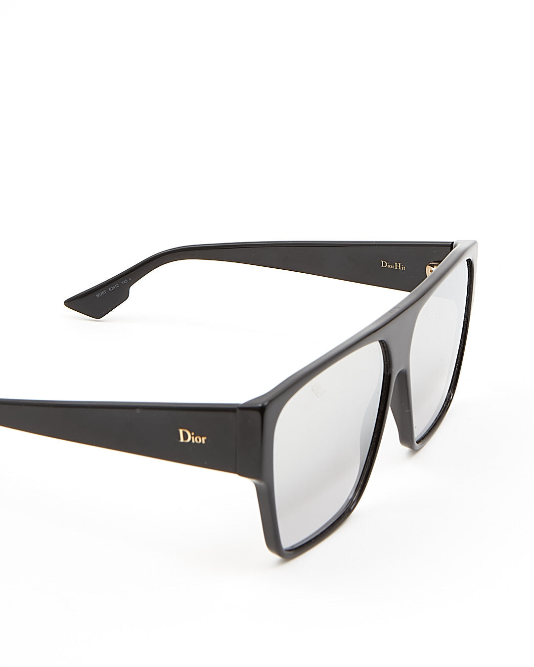 Dior Black DiorHit Rectangular Sunglasses