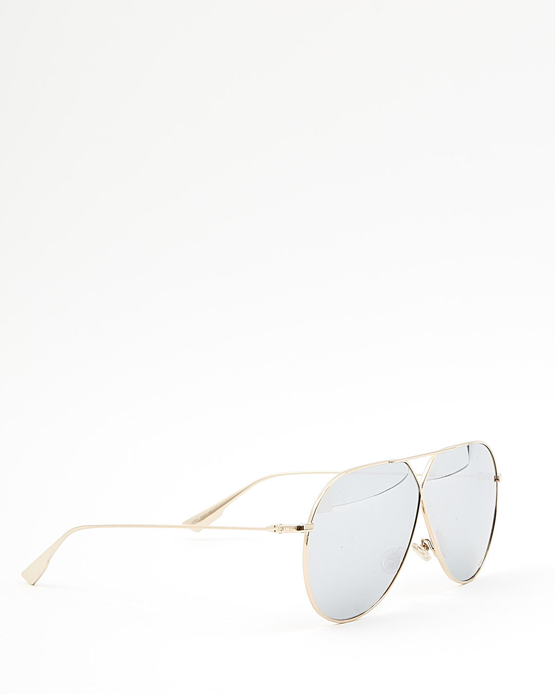 Dior Gold/Silver DiorStellaire3 Aviator Sunglasses