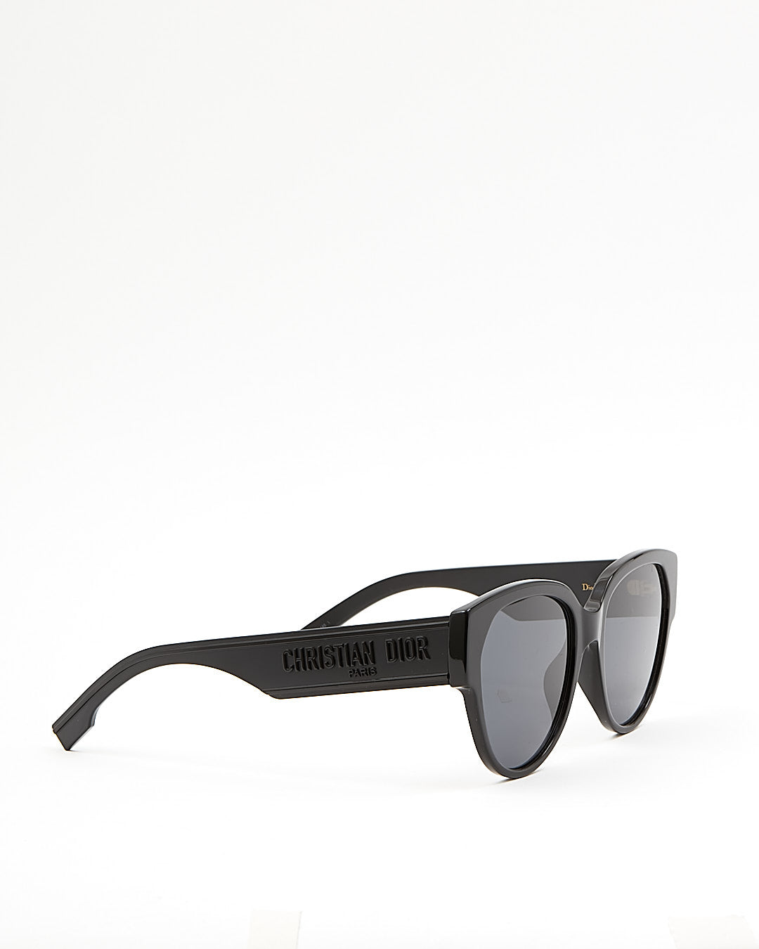 Dior Black Christian Dior Logo Cat Eye DiorID2 Sunglasses