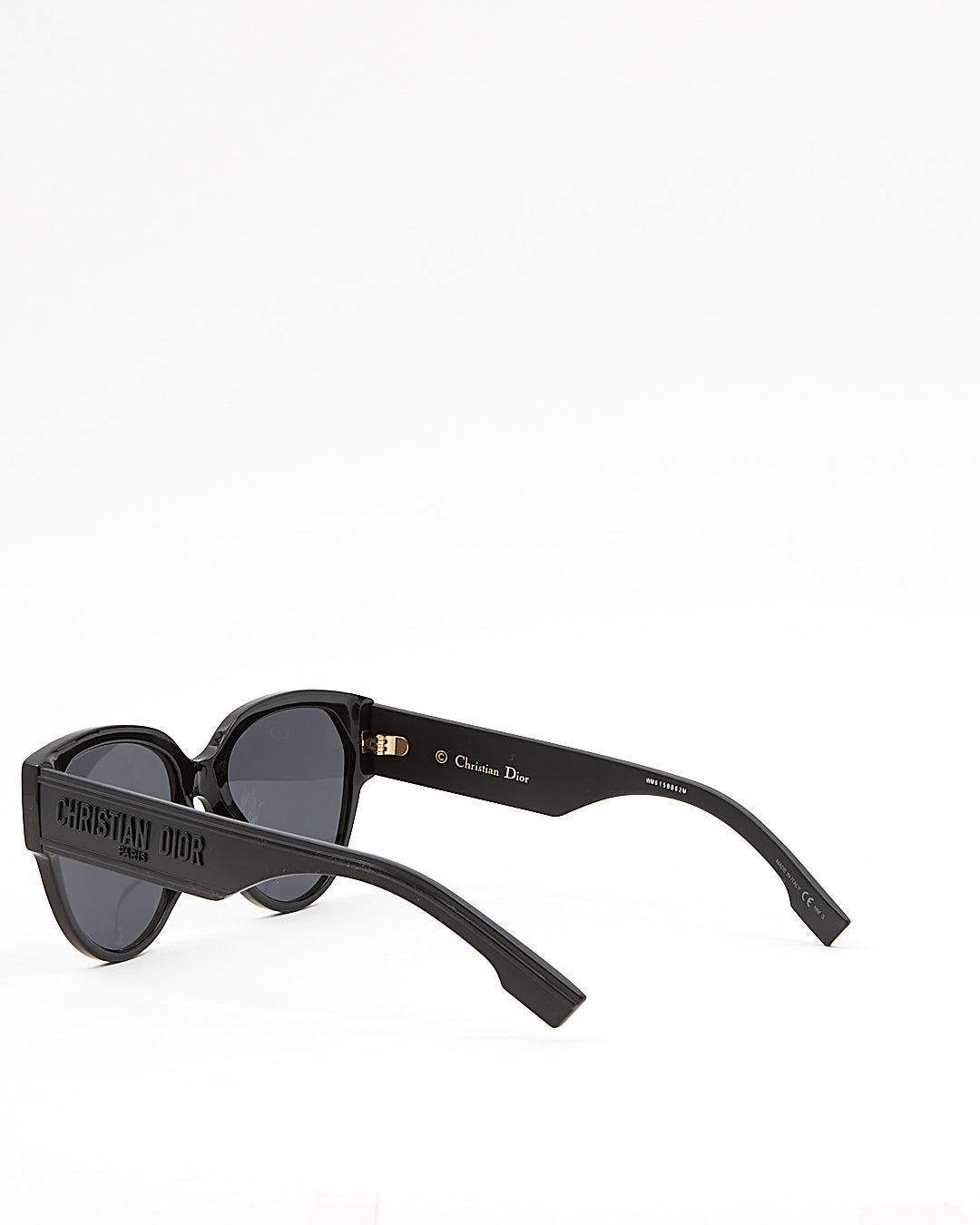 Dior Black Christian Dior Logo Cat Eye DiorID2 Sunglasses