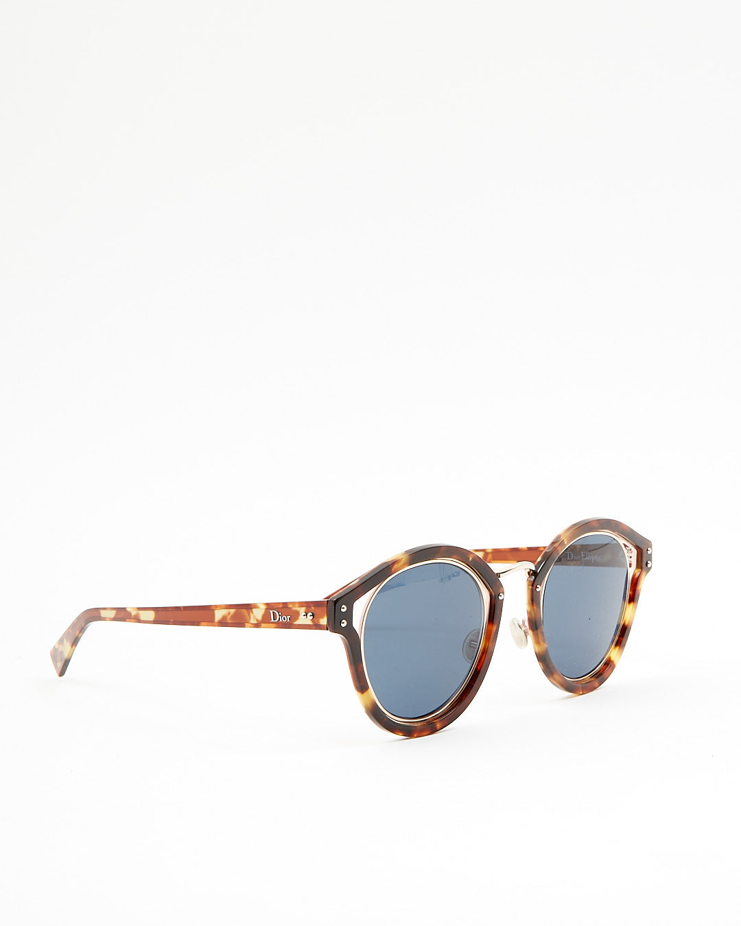 Dior Brown Tortoise Dior Elliptic Sunglasses
