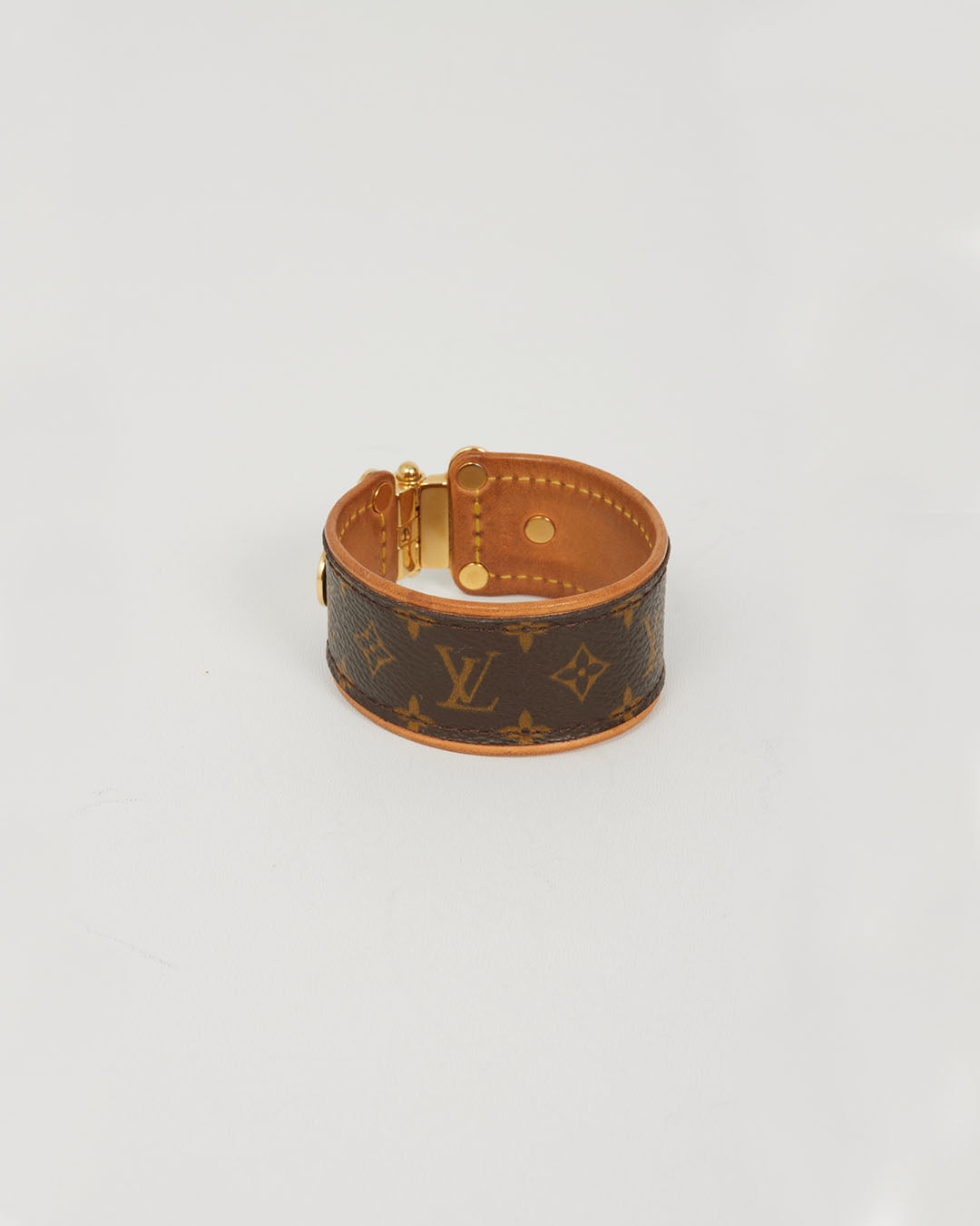 Louis Vuitton Monogram Save It Hinge Bracelet