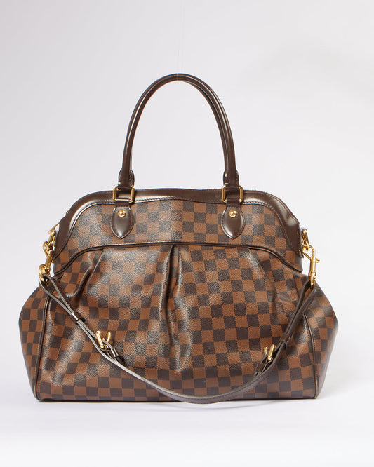 Louis Vuitton Damier Ebene Canvas Trevi GM Bag
