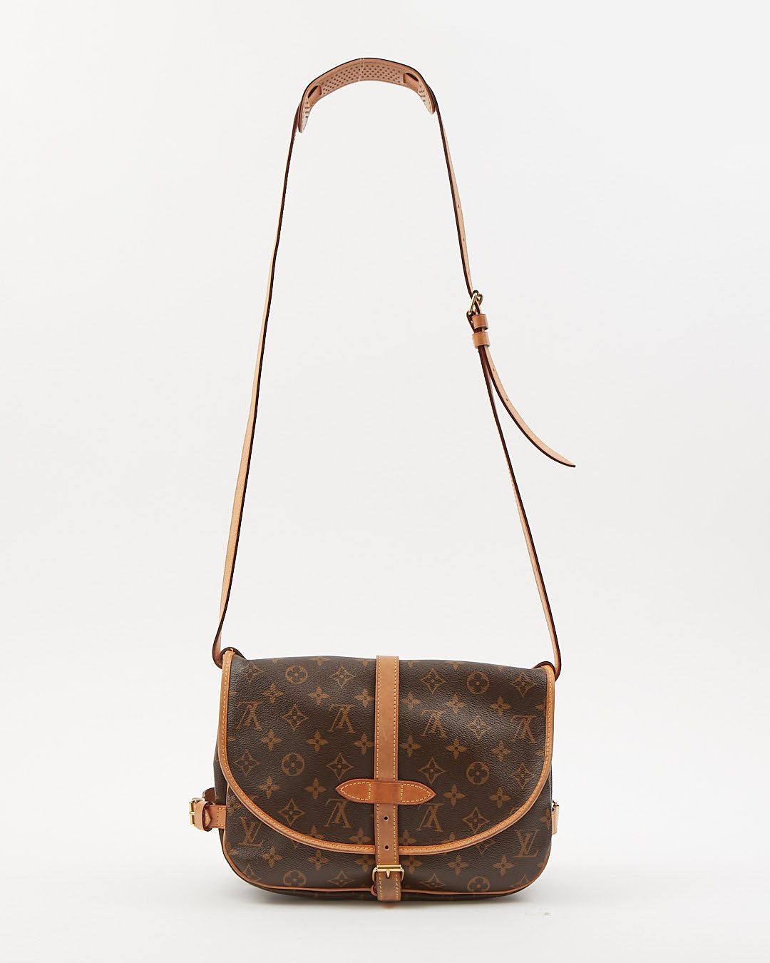 Louis Vuitton Monogram Canvas Saumur 30 Crossbody Bag