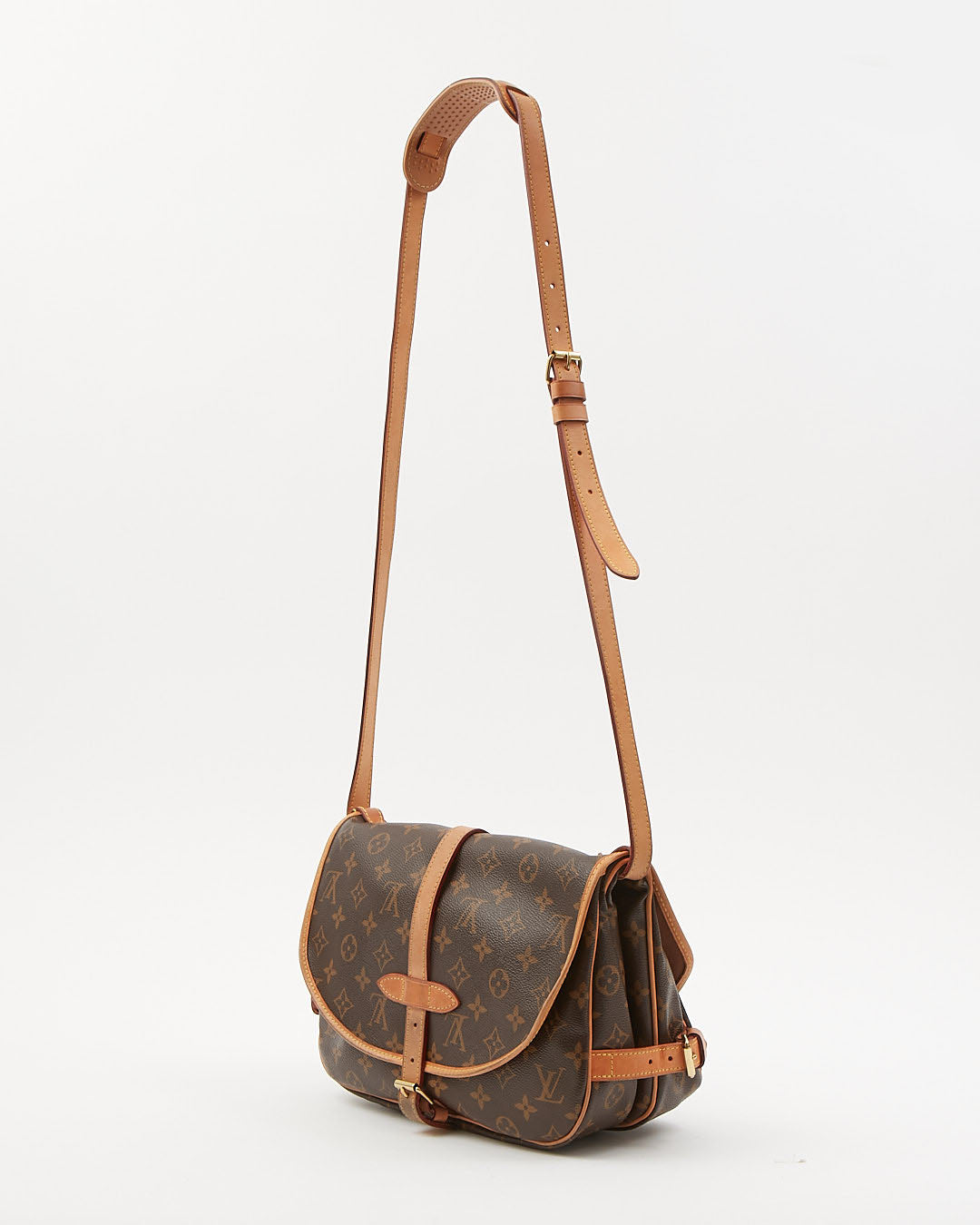 Louis Vuitton Monogram Canvas Saumur 30 Crossbody Bag