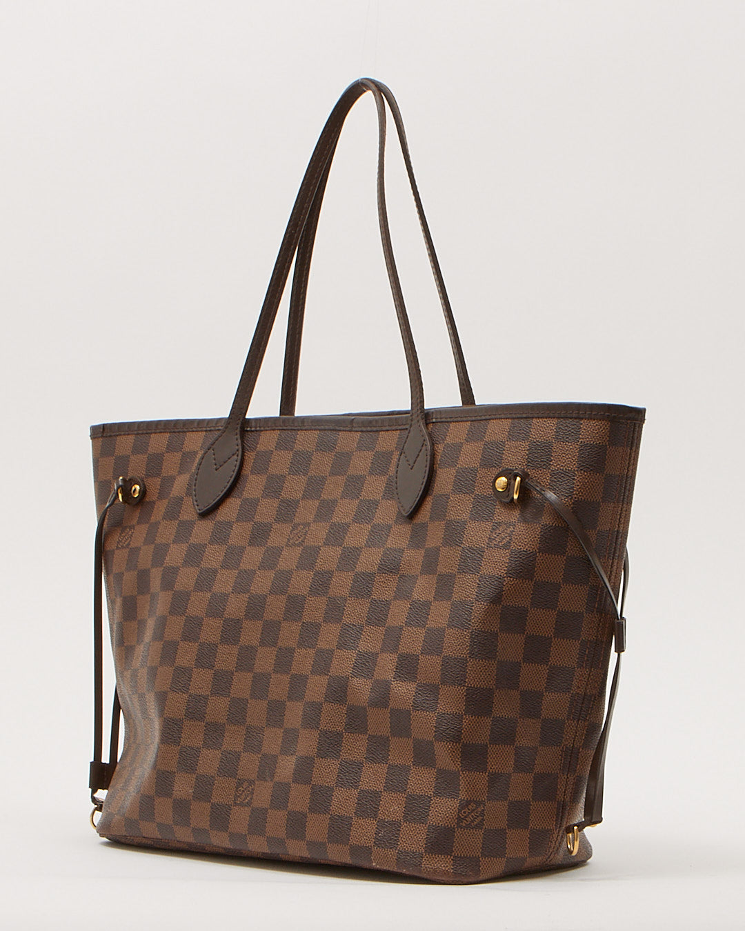Louis Vuitton Damier Ebene Canvas Neverful MM Tote Bag