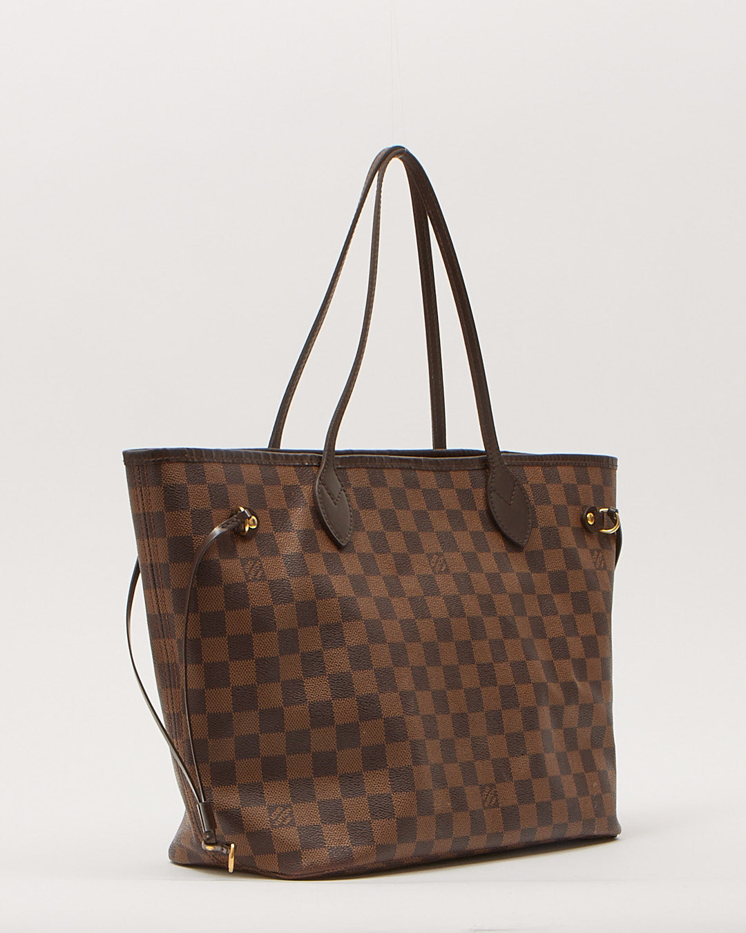Louis Vuitton Damier Ebene Canvas Neverful MM Tote Bag