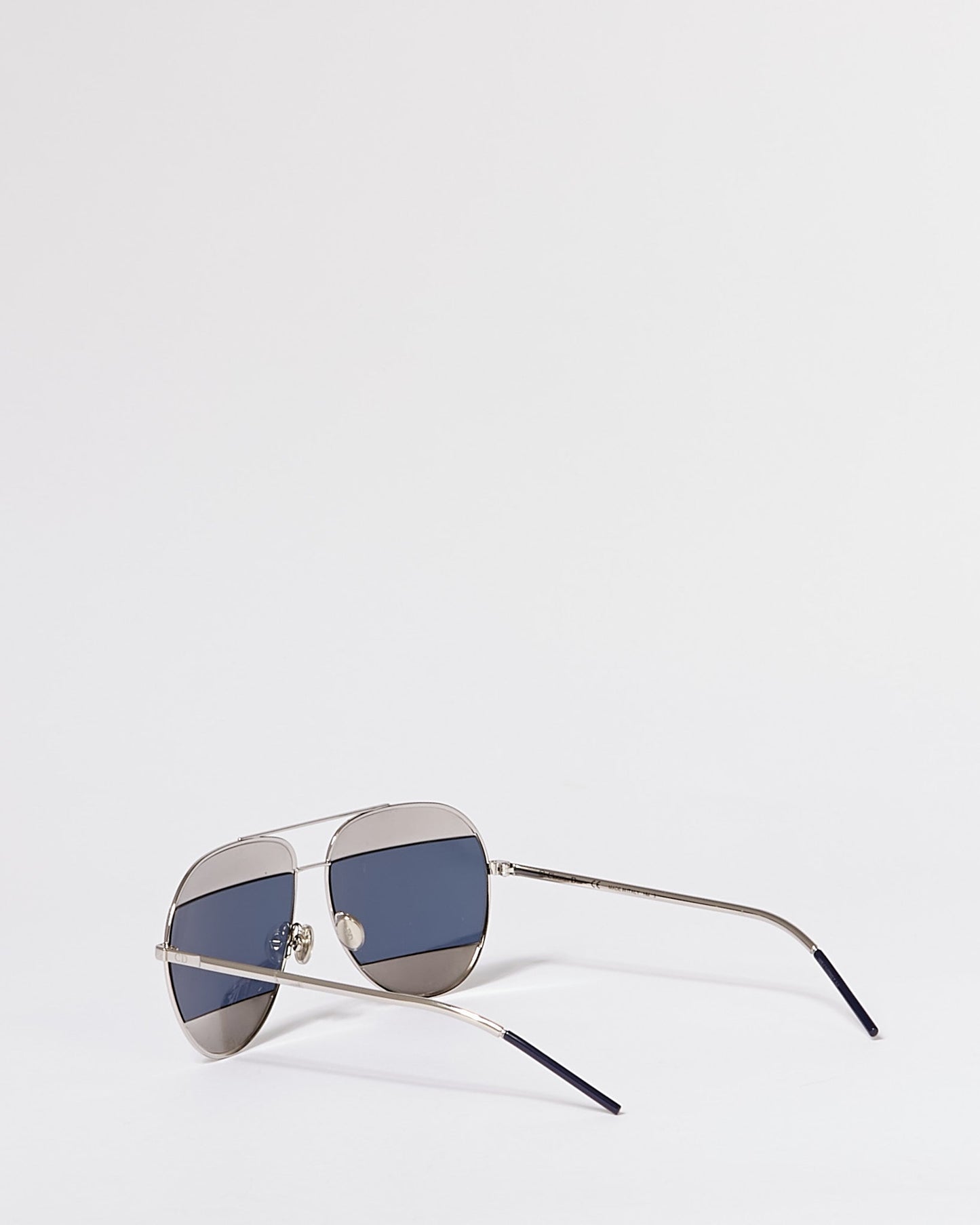 Dior Silver Dior Split1 Aviator Sunglasses