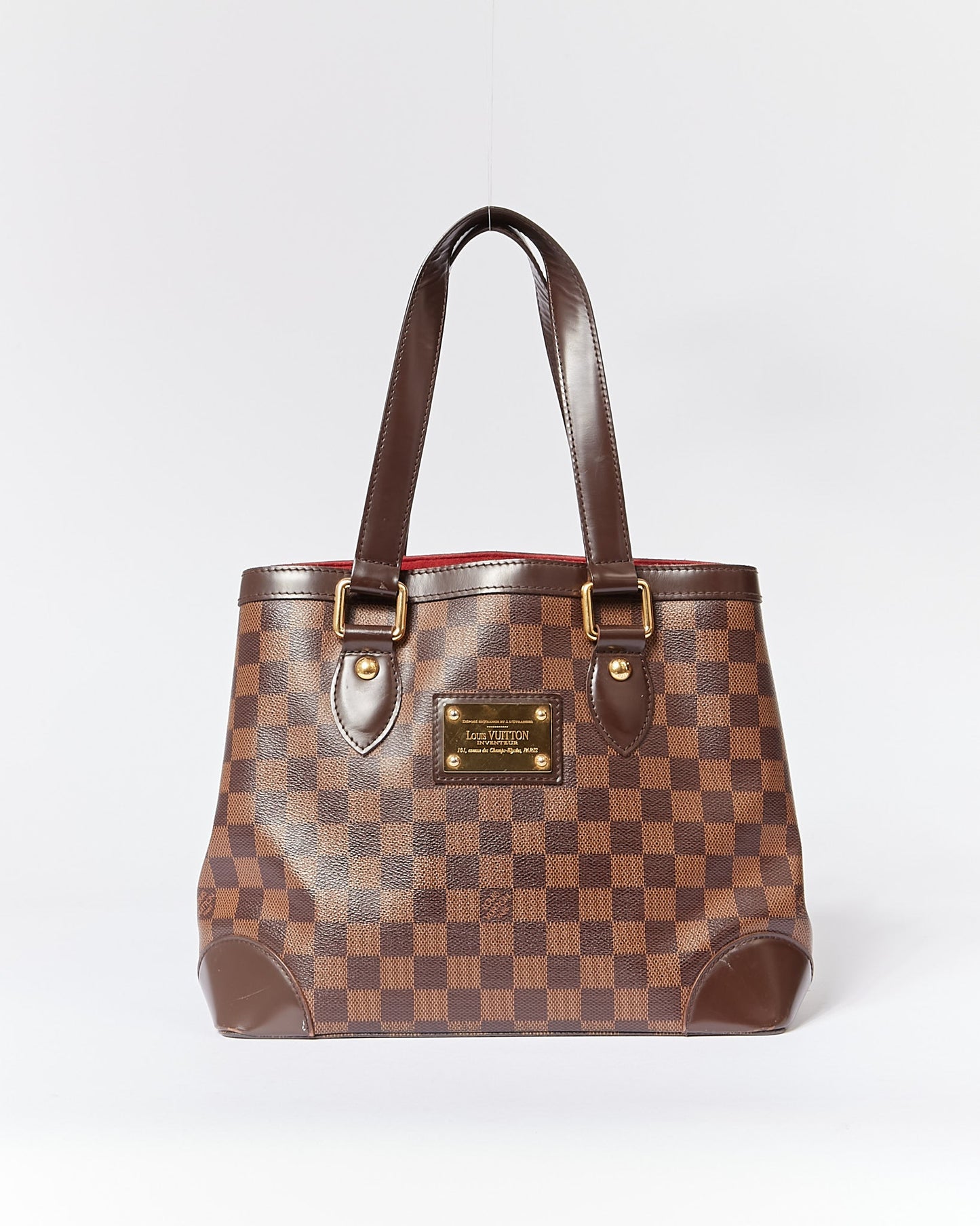 Louis Vuitton Damier Ebene Hampstead PM Tote Bag