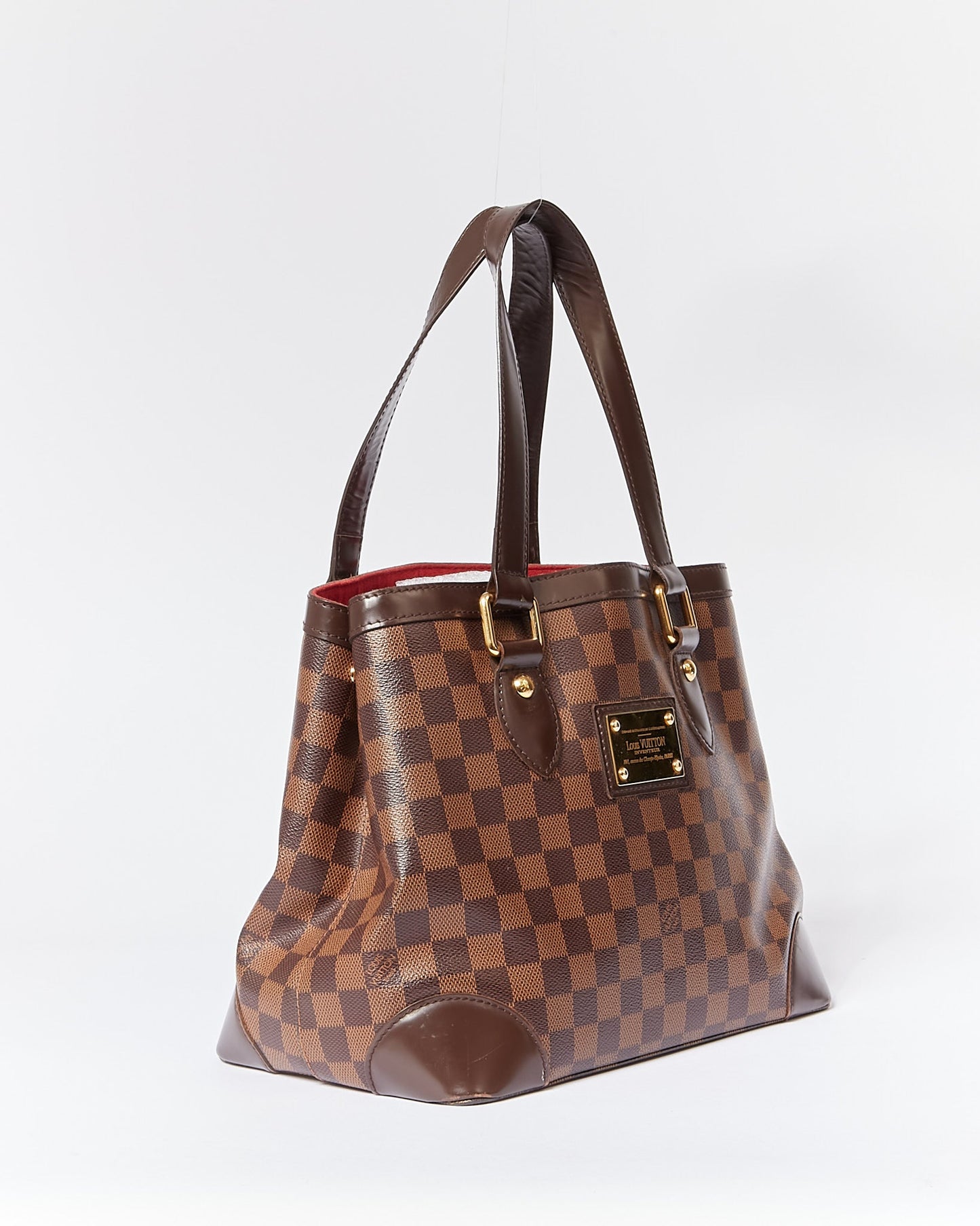 Louis Vuitton Damier Ebene Hampstead PM Tote Bag