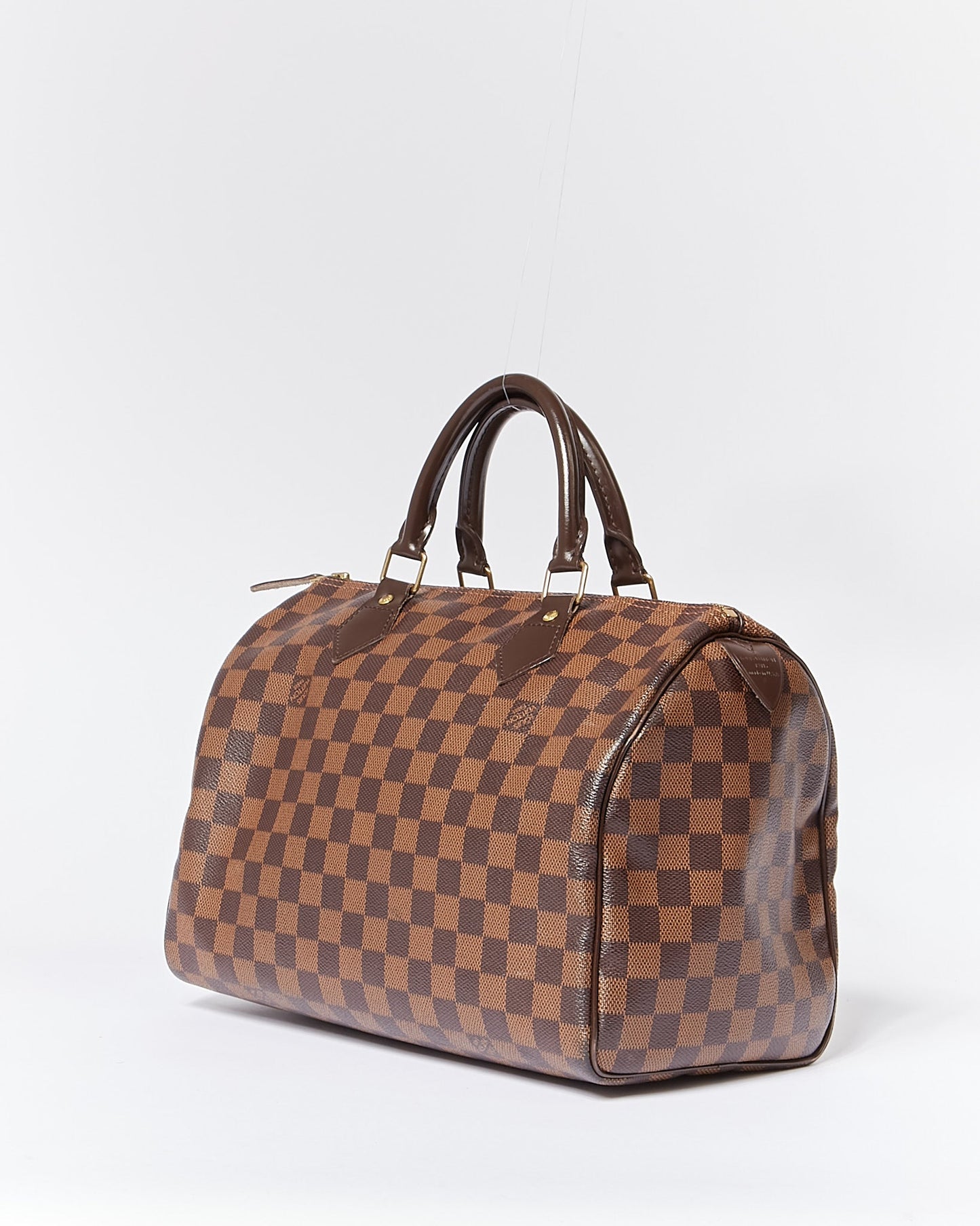 Louis Vuitton Damier Ebene Canvas Speedy 30 Bag