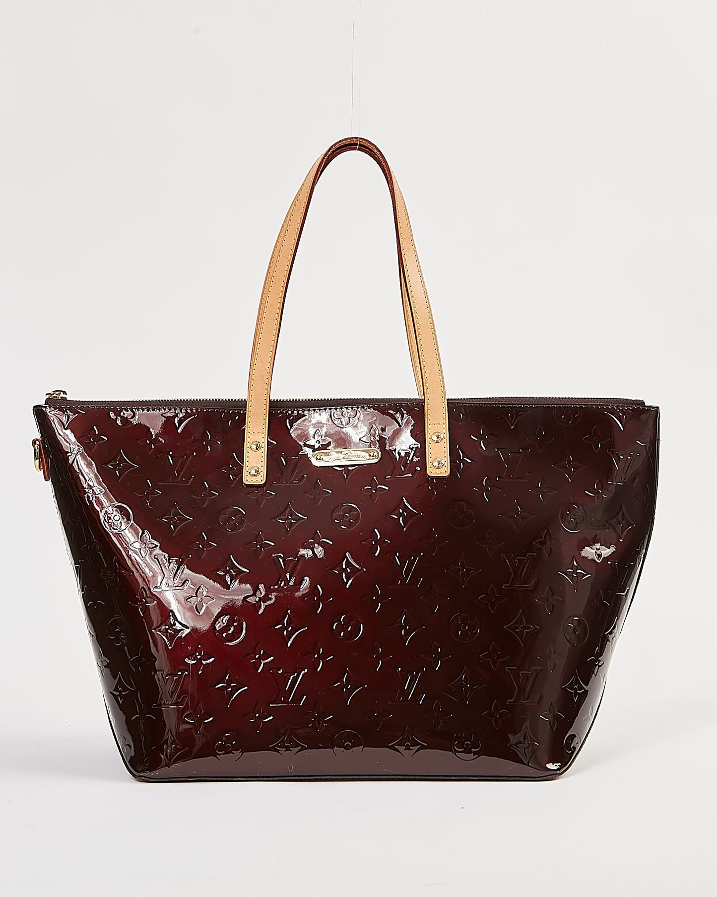Louis Vuitton Amarante Vernis Monogram Bellevue GM Tote Bag