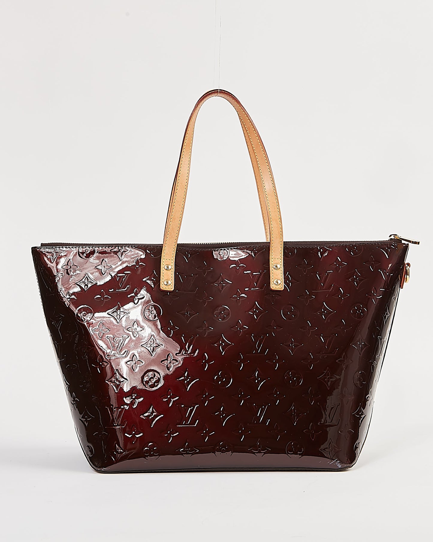 Louis Vuitton Amarante Vernis Monogram Bellevue GM Tote Bag