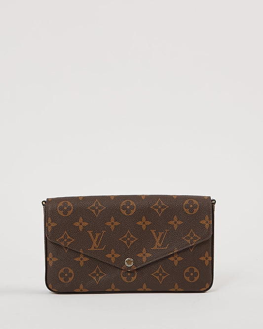 Louis Vuitton Monogram Canvas Pochette Felicie Wallet On Chain