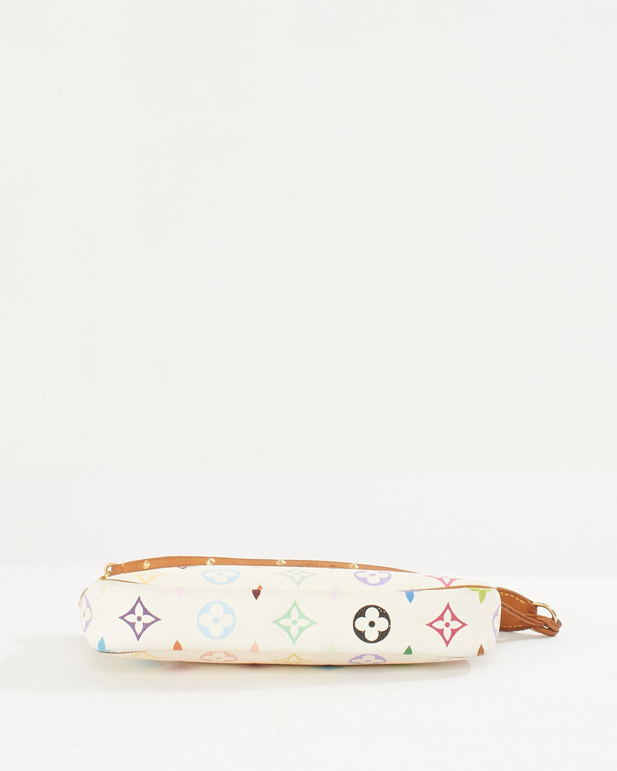 Louis Vuitton White Monogram Multicolore Canvas Pochette Accessoires