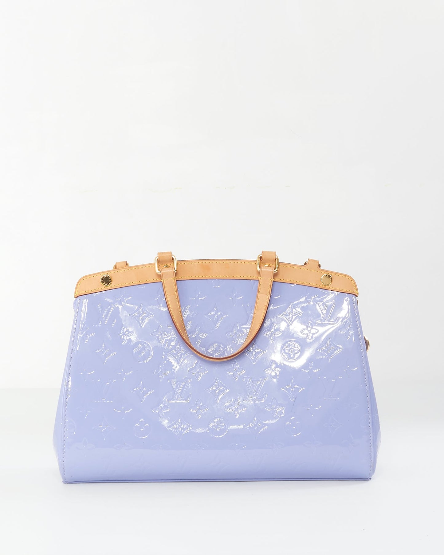 Louis Vuitton Lavender Monogram Vernis Brea MM Tote - NO STRAP