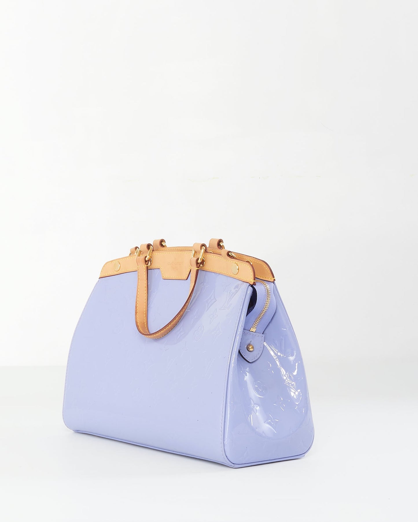 Louis Vuitton Lavender Monogram Vernis Brea MM Tote - NO STRAP