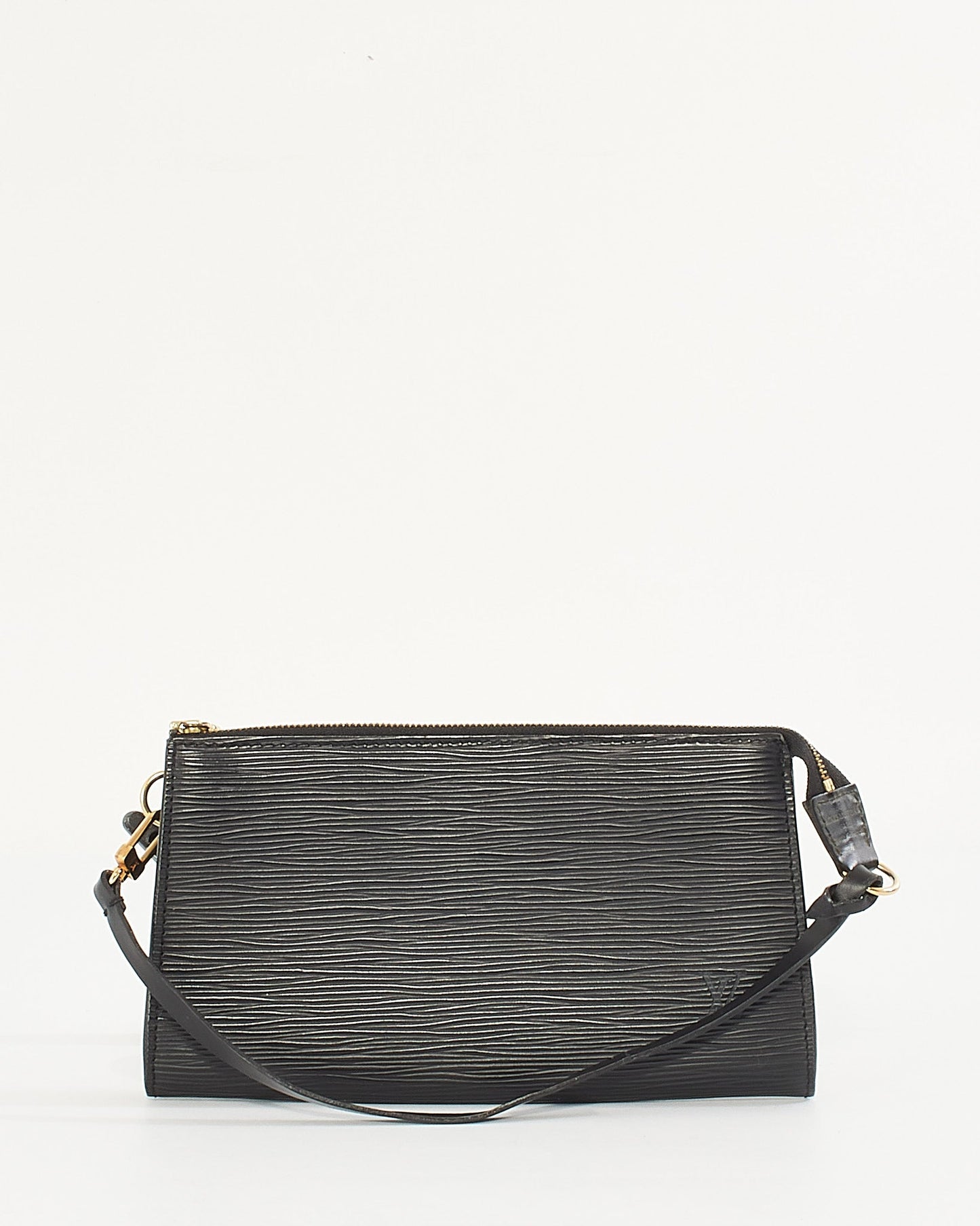 Louis Vuitton Black Epi Leather Pochette Shoulder Bag